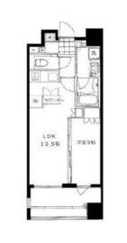 クオリアYZ恵比寿 4階 間取り図