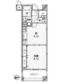 アーデン神保町 405 間取り図