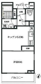 ソフィアーレ代官山 2階 間取り図