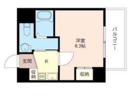 エスティメゾン南麻布 704 間取り図