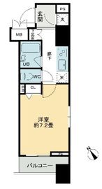 クロスレジデンス蒲田 401 間取り図