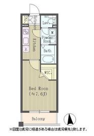 フォレスト東高円寺 206 間取り図