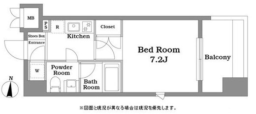 パシフィックレジデンス芝一丁目 204 間取り図