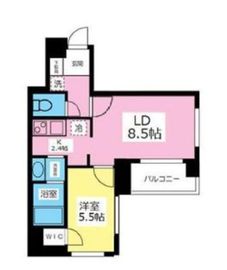 シティスパイア若松町 401 間取り図