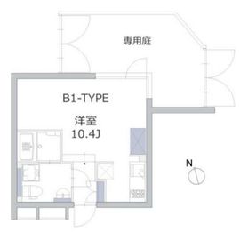 アレーロ大岡山 102 間取り図