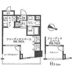 MG目黒駅前 402 間取り図