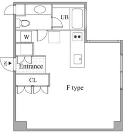 レジディア目黒2 108 間取り図