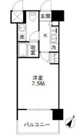 フォレシティ豊洲 1008 間取り図