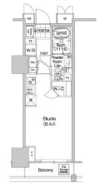 コンフォリア蒲田 310 間取り図