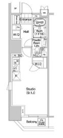 コンフォリア蒲田 313 間取り図