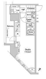 コンフォリア蒲田 305 間取り図