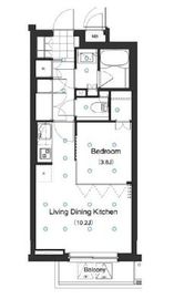 アパートメンツ駒沢大学 305 間取り図