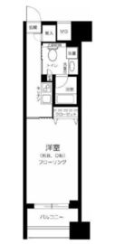 プラティーク日本橋 3階 間取り図