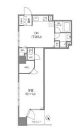 ルクレ新川レジデンス 305 間取り図
