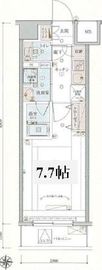 リヴシティ両国四番館 2階 間取り図