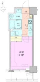 八丁堀レジデンス壱番館 203 間取り図