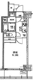 八丁堀レジデンス壱番館 503 間取り図