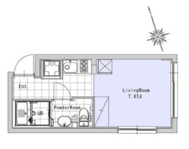 SOU東麻布 203 間取り図