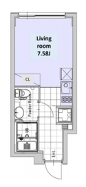 SOU東麻布 202 間取り図