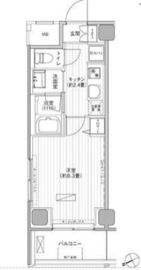 ヒューリック浅草橋江戸通 801 間取り図