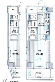 ヒューリック浅草橋江戸通 901 間取り図