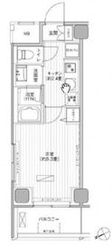 ヒューリック浅草橋江戸通 1101 間取り図