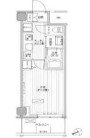 ヒューリック浅草橋江戸通 802 間取り図