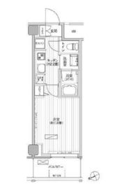 ヒューリック浅草橋江戸通 1002 間取り図