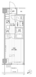 ヒューリック浅草橋江戸通 1202 間取り図