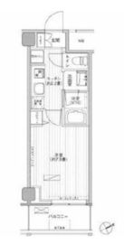 ヒューリック浅草橋江戸通 808 間取り図