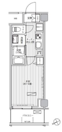 ヒューリック浅草橋江戸通 1003 間取り図