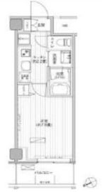 ヒューリック浅草橋江戸通 1004 間取り図