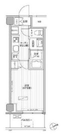 ヒューリック浅草橋江戸通 608 間取り図