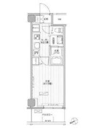 ヒューリック浅草橋江戸通 710 間取り図