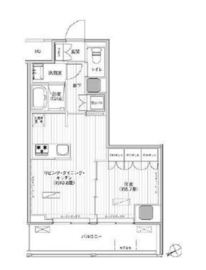 ヒューリック浅草橋江戸通 1105 間取り図