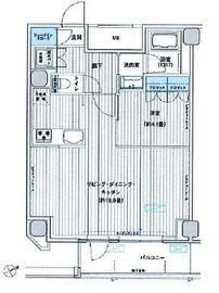 ヒューリック浅草橋江戸通 605 間取り図