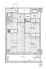 ヒューリック浅草橋江戸通 1006 間取り図