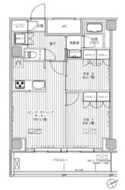 ヒューリック浅草橋江戸通 1206 間取り図