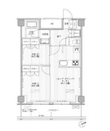 ヒューリック浅草橋江戸通 1207 間取り図