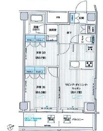 ヒューリック浅草橋江戸通 1208 間取り図