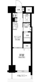 エステムプラザ芝公園 4階 間取り図