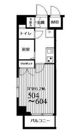 HF武蔵小山レジデンス 604 間取り図