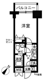 レジディア日本橋人形町2 410 間取り図