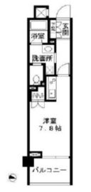 ブリリア神楽坂id 3階 間取り図