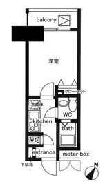 レジディア日本橋人形町2 1407 間取り図