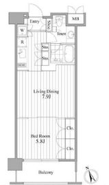 willDo清澄 612 間取り図