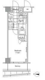 ザ・パークハビオ高円寺 409 間取り図