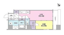 セレーナ文京千石 702 間取り図