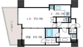シティタワー有明 5階 間取り図