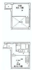 ベルファース芝パルク 417 間取り図